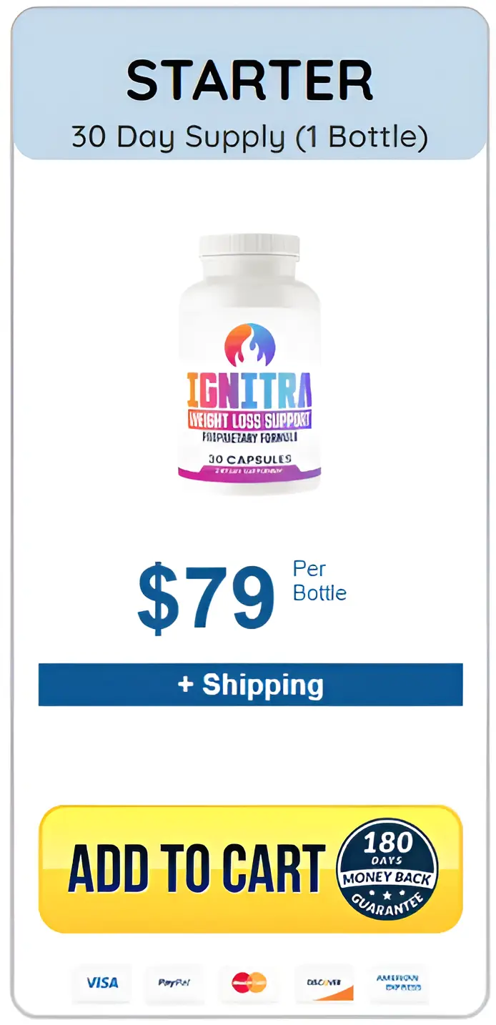 Ignitra one bottle