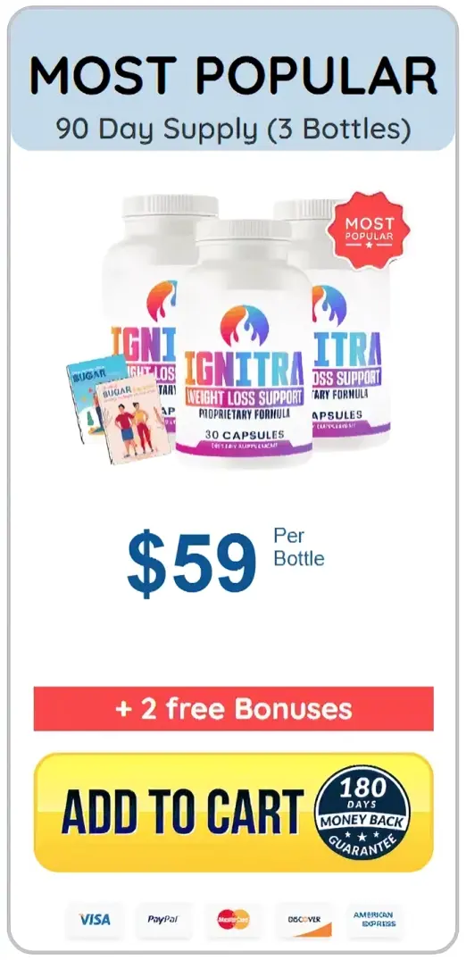 Ignitra three bottles order